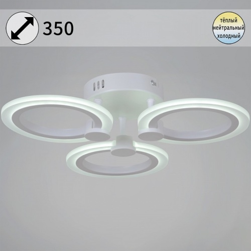 Потолочная люстра 09501-0.3-03 WH в Нижнем Новгороде фото 3