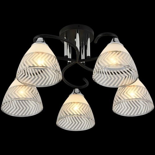 Потолочная люстра 11391 11391-0.3-05B BK+CR в Нижнем Новгороде фото 4