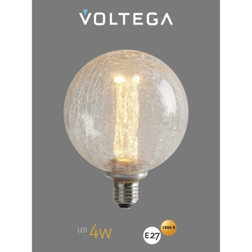 Лампа светодиодная Voltega 271 E27 4Вт 1800K 8568 в Нижнем Новгороде фото 2