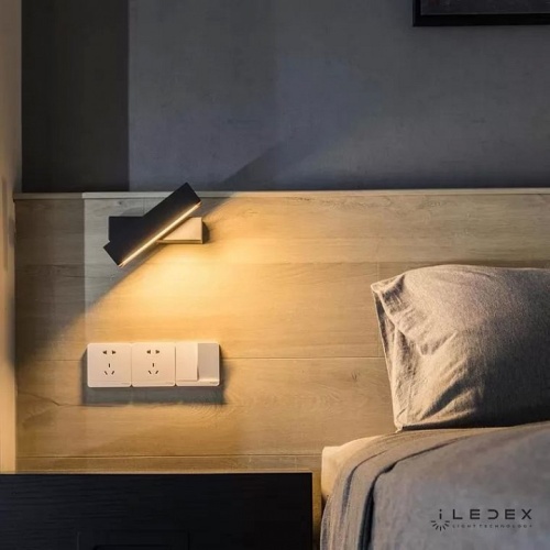 Бра iLedex Firefox 8104W-10W-3000K BK в Нижнем Новгороде фото 2