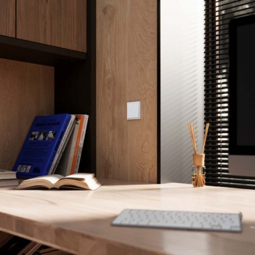 Выключатель для жалюзи без рамки Voltum S70 VLS020702 в Нижнем Новгороде фото 3