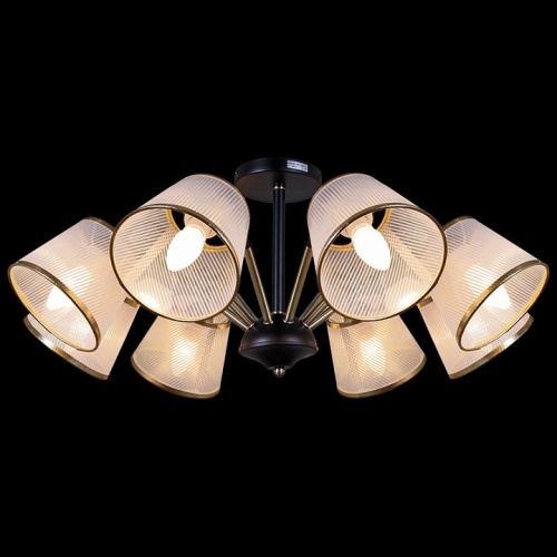 Люстра на штанге ILLUMICO  IL0344-8CSQ-79 BK AB в Нижнем Новгороде фото 4