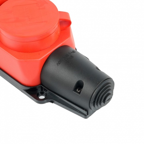 Розетка переносная разборная с заземлением и крышкой Stekker Одри 49401 в Нижнем Новгороде фото 2