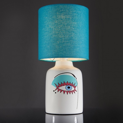 Настольная лампа декоративная Escada Glance 10176/L Blue в Соколе фото 2