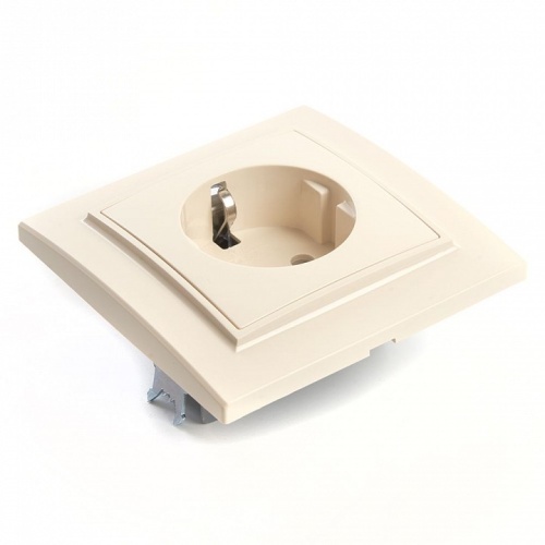 Розетка с заземлением и со шторкой Stekker Эрна 39236 в Нижнем Новгороде фото 4