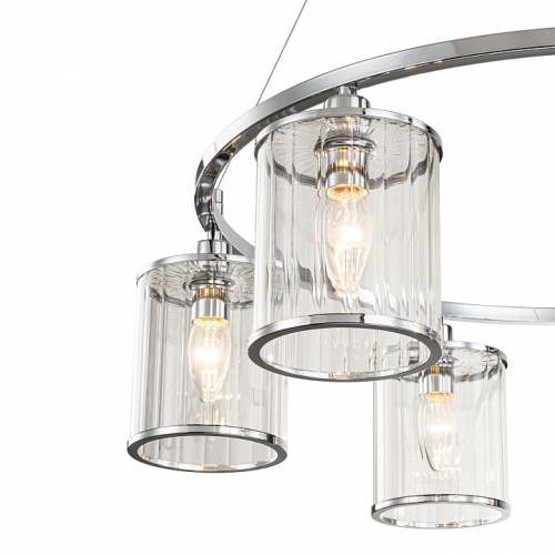 Подвесная люстра Indigo Dante 13022/6P Chrome в Нижнем Новгороде фото 3