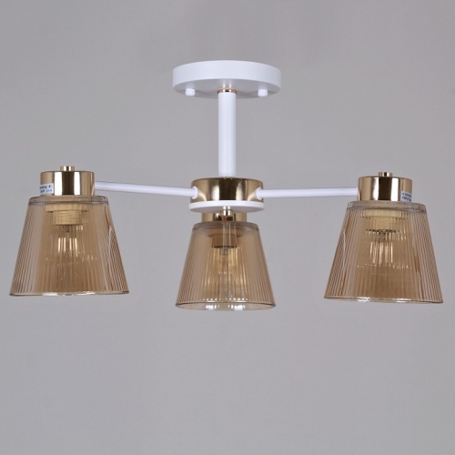 Люстра на штанге  20560-0.3-03 WH+FG в Нижнем Новгороде фото 3