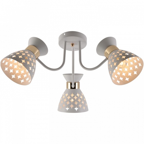 Потолочная люстра 01579-3.3-03 WH+FGD в Нижнем Новгороде фото 5