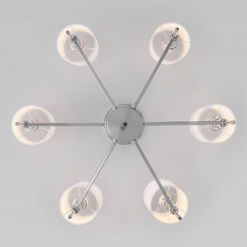 Люстра на штанге Eurosvet Brielle 60132/6 хром в Нижнем Новгороде фото 2