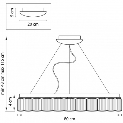 Подвесной светильник Lightstar Nibbler 812236 в Нижнем Новгороде фото 4