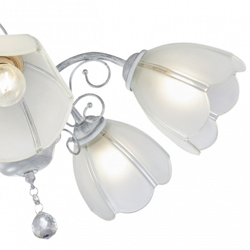 Подвесная люстра Arte Milano Amalfi-2656 332656/5 WT+SL в Нижнем Новгороде фото 2