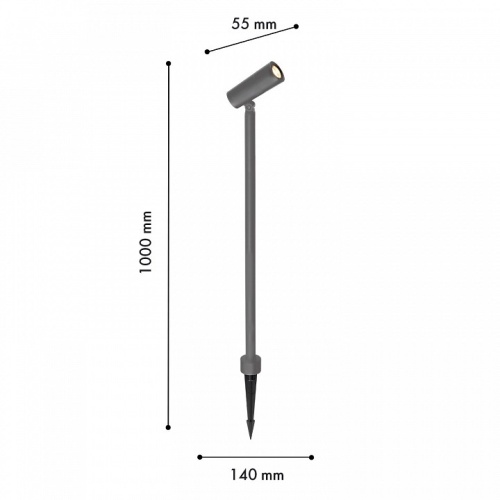 Наземный высокий светильник Favourite Micron 4810-1F в Нижнем Новгороде фото 2