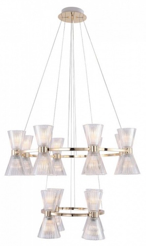 Подвесная люстра Newport 3610 3616/S gold new в Нижнем Новгороде фото 2