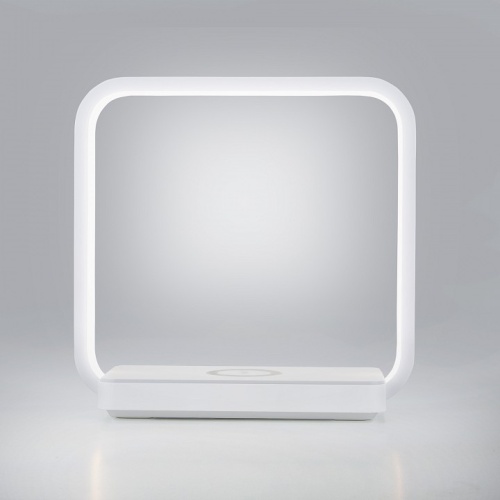 Настольная лампа декоративная Eurosvet Frame 80502/1 белый в Слободском фото 7
