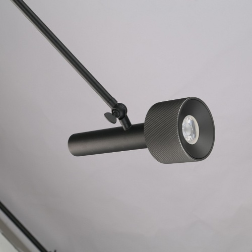 Светильник на штанге iLedex Delta 2361-1 BK+GRP в Нижнем Новгороде фото 5