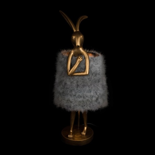 Настольная лампа декоративная Loft it Lapine 10315/B Grey fluff в Нижнем Новгороде фото 5