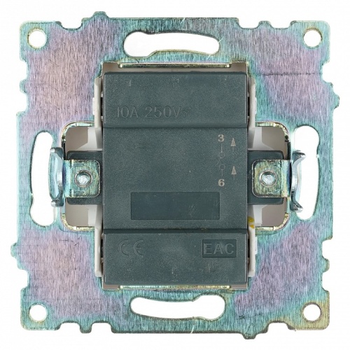 Выключатель одноклавишный без рамки Stekker Катрин 39298 в Нижнем Новгороде фото 4