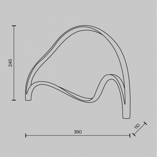 Настольная лампа декоративная Maytoni Plons MOD283TL-L12BS3K в Нижнем Новгороде фото 4