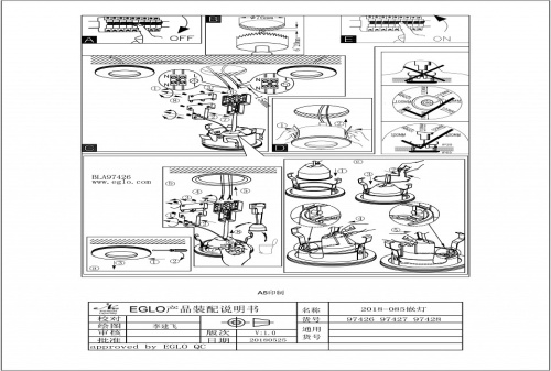 Встраиваемый светильник Eglo Margo-LED 97427 в Нижнем Новгороде фото 2