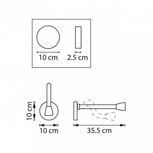 Бра Lightstar Muro III 808631 в Нижнем Новгороде фото 6
