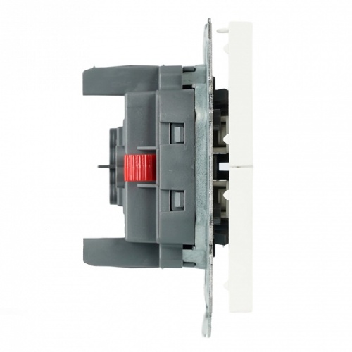 Выключатель двухклавишный без рамки Stekker Эмили 50231 в Нижнем Новгороде фото 4