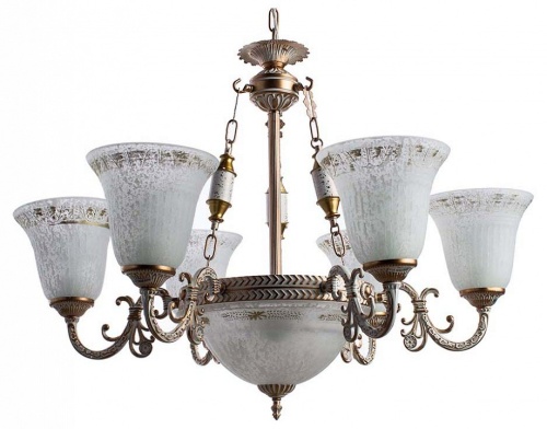 Люстра на штанге Arte Lamp Delizia A1032LM-6-3WG в Нижнем Новгороде