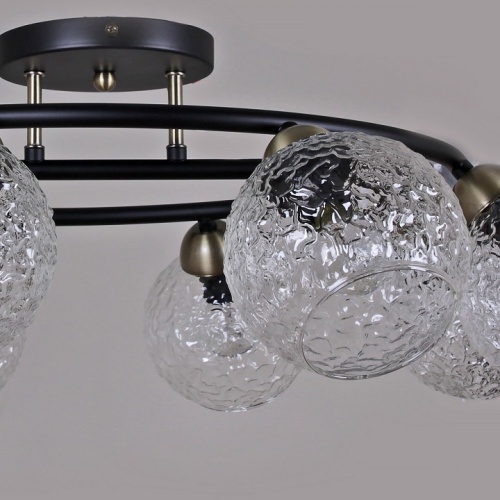 Потолочная люстра ILLUMICO  IL0296-8CSQ-79 BK AB в Нижнем Новгороде фото 3