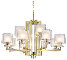 Подвесная люстра Newport ALEXANDRA 4408+4/C mat.gold в Нижнем Новгороде