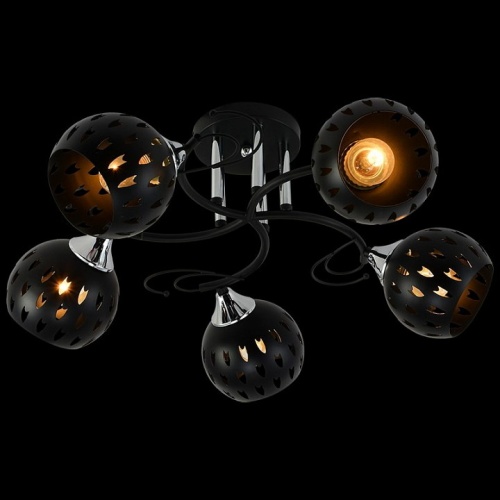 Потолочная люстра 01314-0.3-05 BK+CR в Нижнем Новгороде фото 2