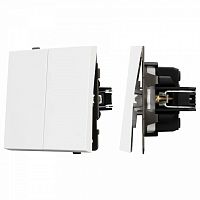 Выключатель проходной двухклавишный без рамки Arlight SWT 054066 в Нижнем Новгороде