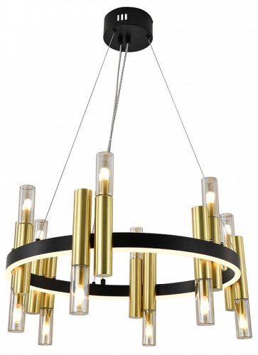 Подвесная люстра Indigo Fiamma 13027/12P Black в Нижнем Новгороде фото 5