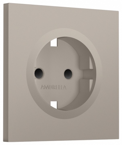 Накладка для розетки с заземлением и со шторками Ambrella Volt SIGMA SP3670 в Нижнем Новгороде