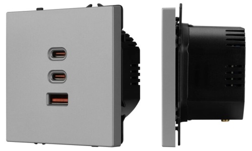 Механизм розетки 2хUSB type A и C Arlight NOBE 061838 в Нижнем Новгороде