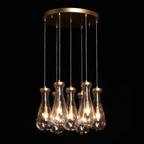 Подвесная люстра DeMarkt Крайс 14 657013807 в Нижнем Новгороде фото 10