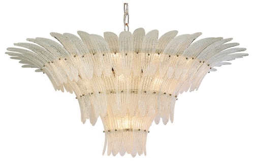 Подвесная люстра Newport 8800 8821/C gold white в Нижнем Новгороде