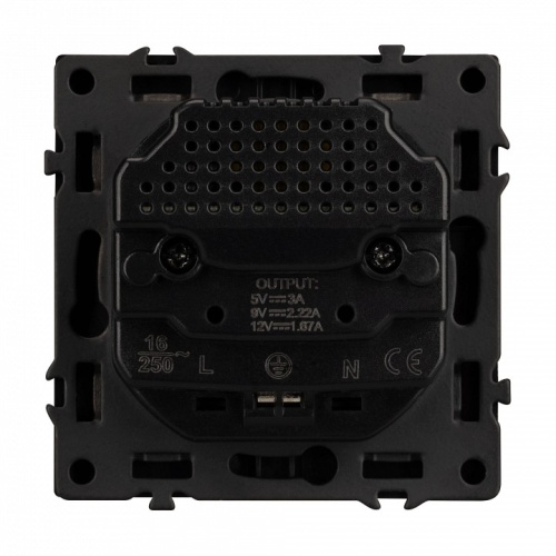 Розетка с заземлением и со шторкой и 2хUSB type A и C, без рамки Arlight NOBE 054287(1) в Нижнем Новгороде фото 3