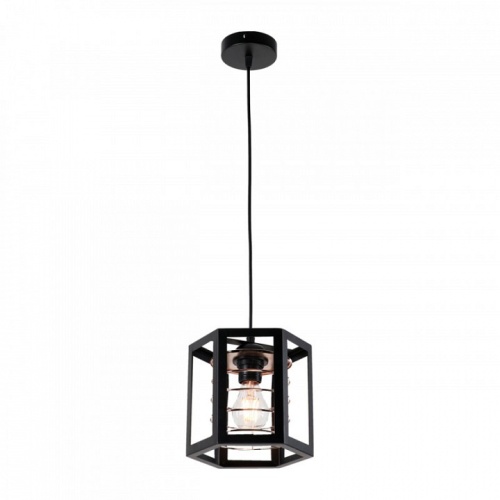 Подвесной светильник Imex MD.8818 MD.8818-1-P BK+FGD в Нижнем Новгороде фото 2