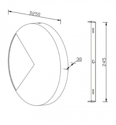 Накладной светильник Maytoni Jupiter MOD320WL-L8BS3K в Нижнем Новгороде фото 4
