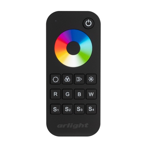 Пульт SMART-R28-RGBW Black (1 зона, 2.4G) (Arlight, IP20 Пластик, 5 лет) в Нижнем Новгороде фото 2