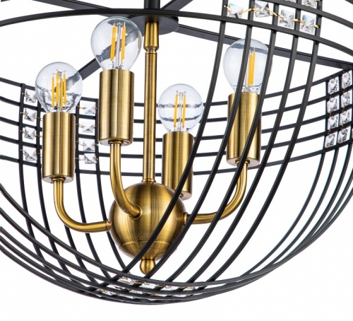 Светильник на штанге Indigo Fresco 10001/4C Black в Нижнем Новгороде фото 3