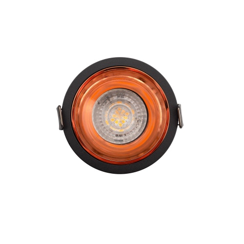 DK2410-BK Встраиваемый светильник, IP 20, 5 Вт, GU10, черно-коричневый, алюминий в Ржеве фото 3