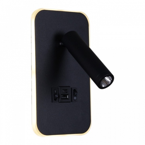 Бра 86204-9.2-001KT LED12W+USB BK в Нижнем Новгороде фото 6