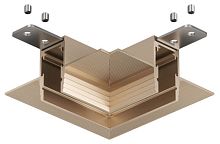 Соединитель угловой внутренний для треков Denkirs SHINE PRIME HIDE TR4905-CP в Нижнем Новгороде