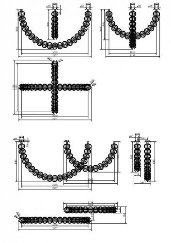 Подвесной светильник Maytoni Golden Cage MOD216PL-L42G3K в Нижнем Новгороде фото 4