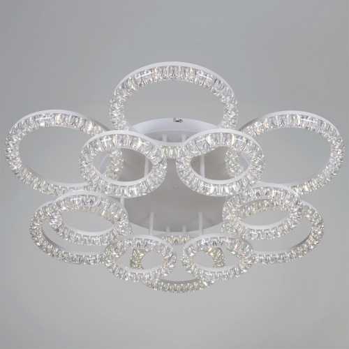 Потолочная люстра 09847-0.3-6+6A WH в Нижнем Новгороде