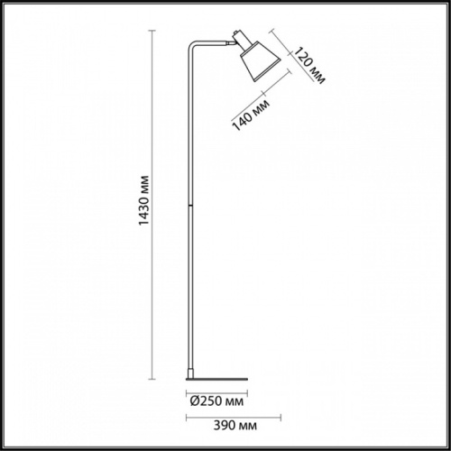 Торшер Lumion Marcus 3638/1F в Княгинино фото 2