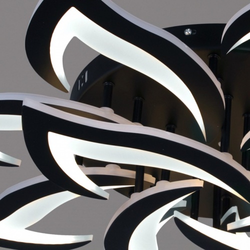 Люстра на штанге  30150-0.3-8+4 BK в Нижнем Новгороде фото 4