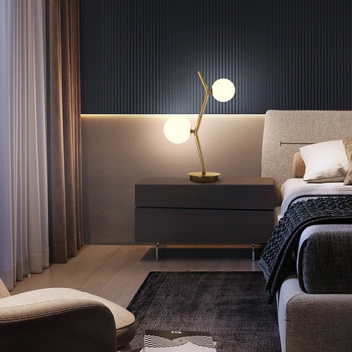 Настольная лампа декоративная Imperiumloft MATHIA TAB mathia-tab01 в Нижнем Новгороде фото 2