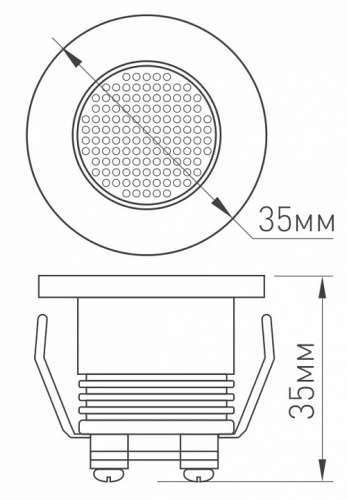 Встраиваемый светильник Arlight  020753 в Нижнем Новгороде фото 2