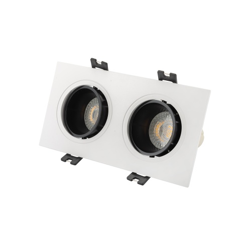 DK3022-WB Встраиваемый светильник, IP 20, 10 Вт, GU5.3, LED, белый/черный, пластик в Городце фото 7